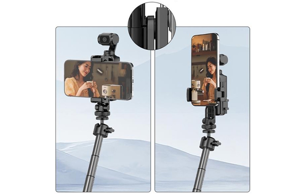 Puluz PU726B adapter DJI OSMO Pocket 3-hoz, 1/4
