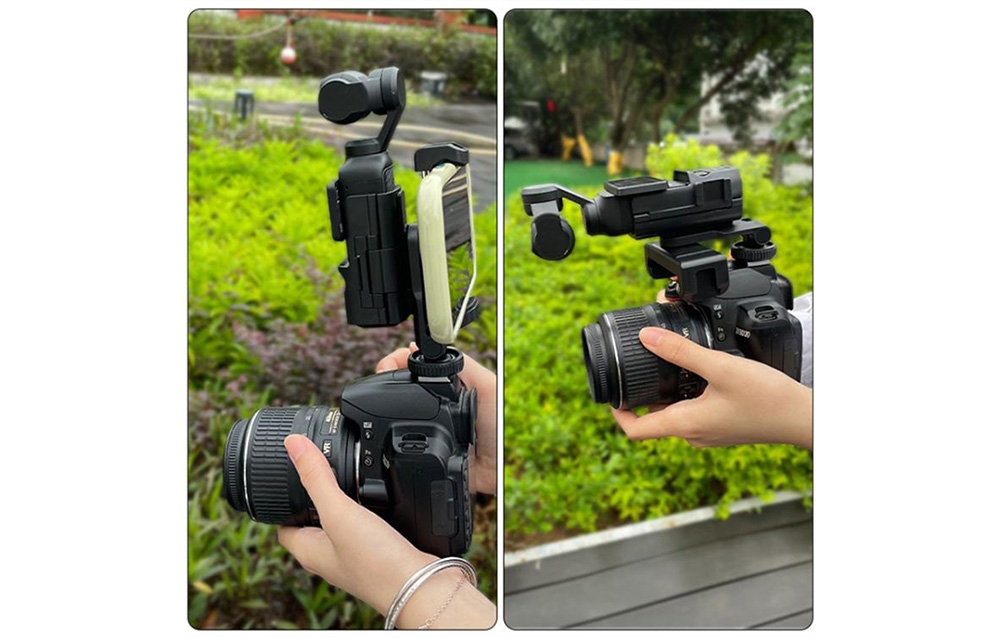 Puluz PU726B adapter DJI OSMO Pocket 3-hoz, 1/4