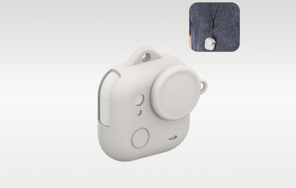 Puluz PU786W szilikon védőtok Insta360 GO Ultra kamerához, fehér-6