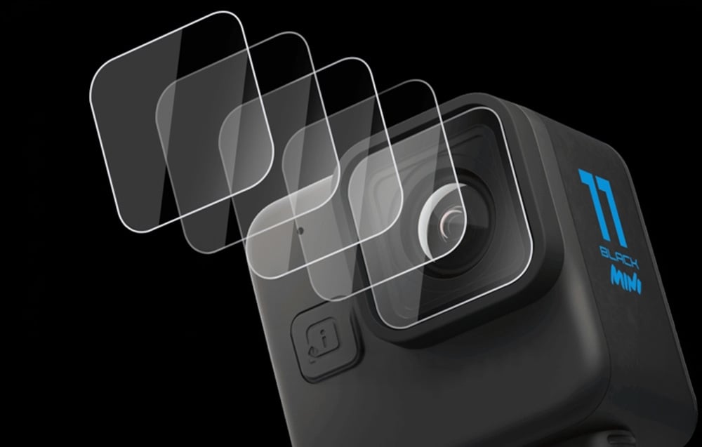 Puluz PU918T edzett üveg lencsevédő GoPro Hero11 Black Minihez, átlátszó-2