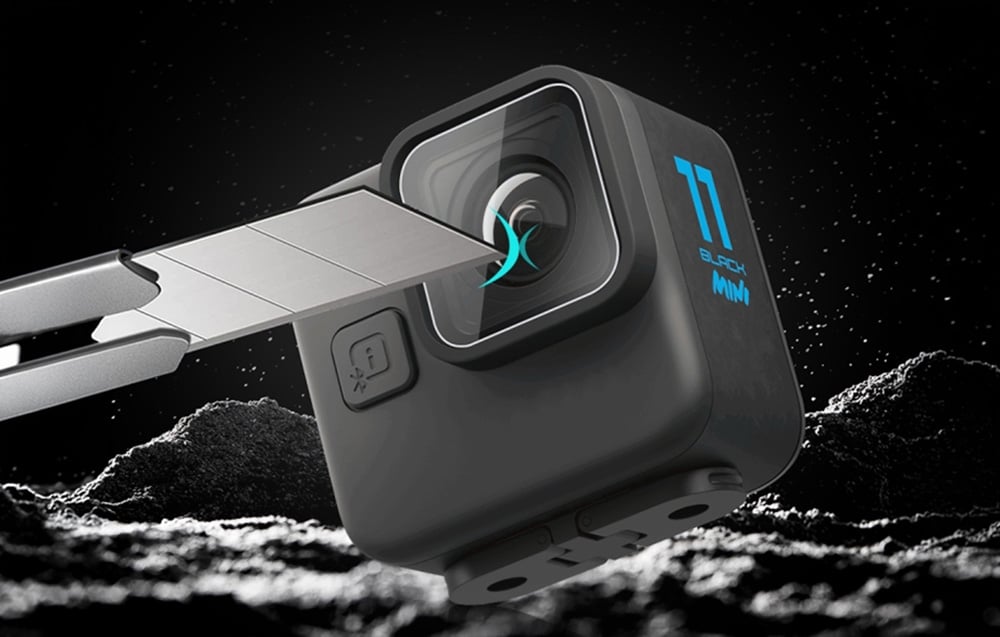 Puluz PU918T edzett üveg lencsevédő GoPro Hero11 Black Minihez, átlátszó-3