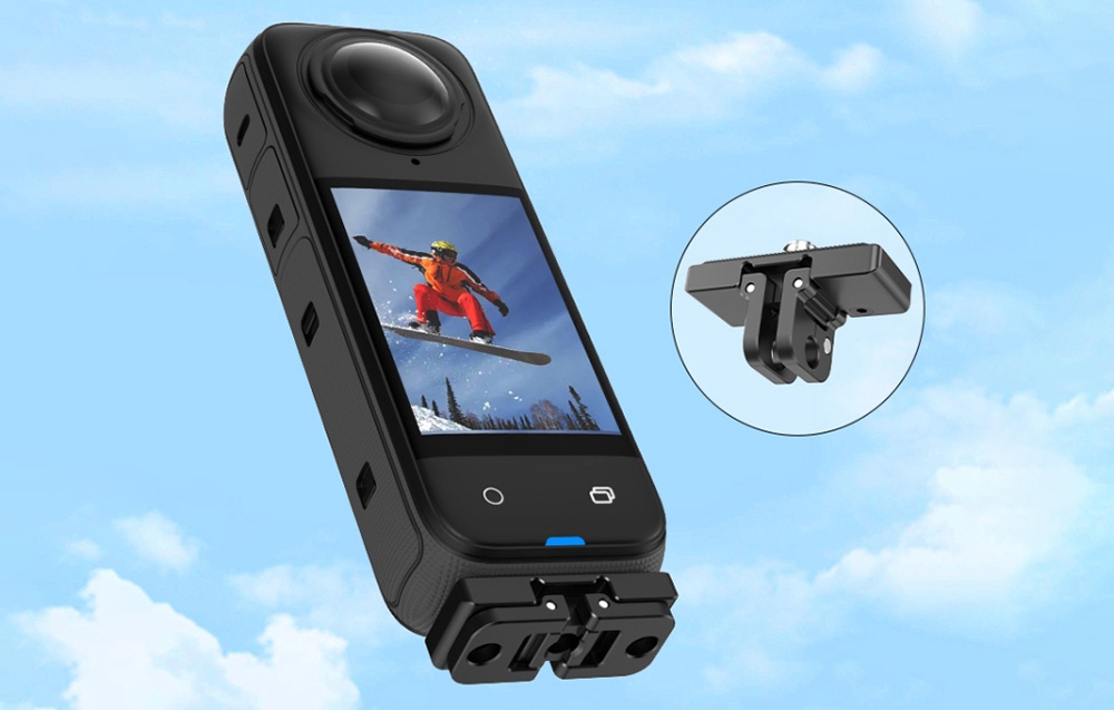 PULUZ összecsukható talp Insta360 X4 kamerához, fekete-3