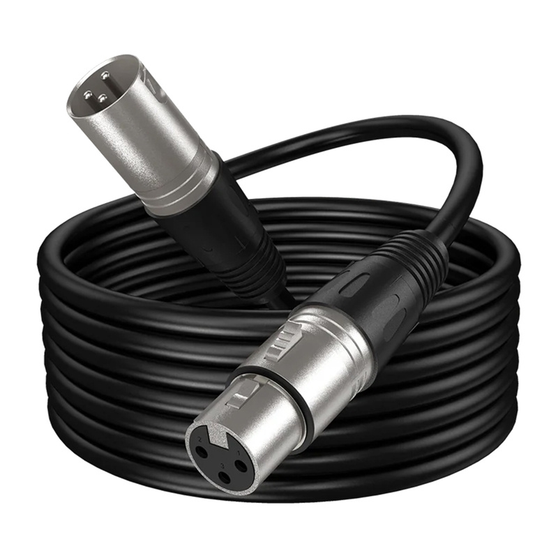 Fifine L9C XLR kábel, 180 cm, fekete-0