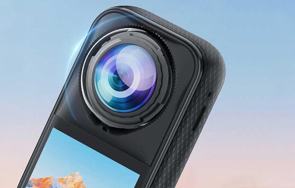 Puluz PU767T lencsevédő Insta360 X5 kamerához, átlátszó-2