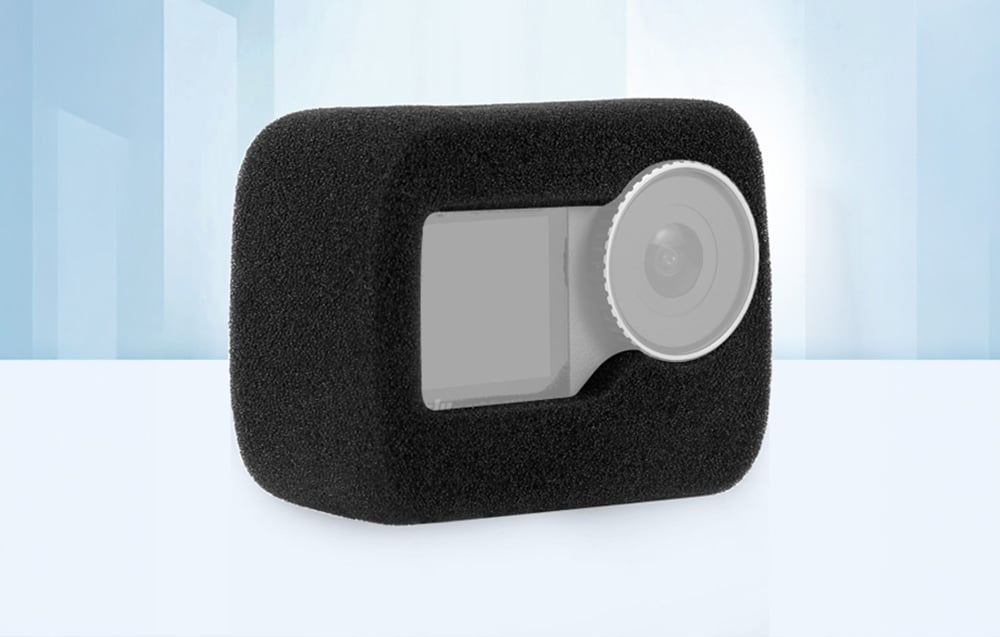 Puluz PU987B szélzajcsökkentő habtok DJI Osmo Action 5 Pro/4/3 kamerához, fekete-2