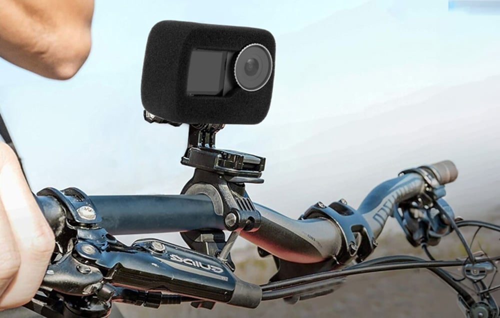 Puluz PU987B szélzajcsökkentő habtok DJI Osmo Action 5 Pro/4/3 kamerához, fekete-4