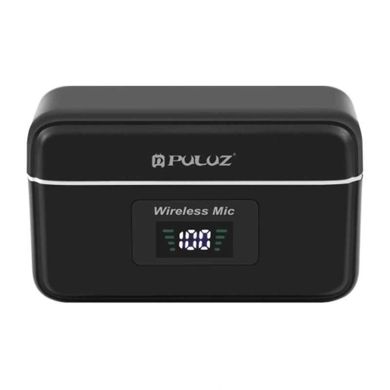 PULUZ SmartLink WS300 vezeték nélküli csíptetős mikrofonrendszer fekete USB-C-5