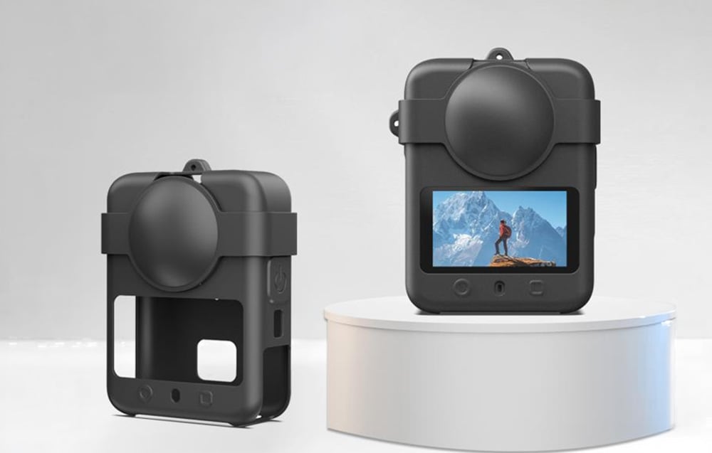 Puluz PU790B szilikon tok DJI Osmo 360 kamerához, fekete-2