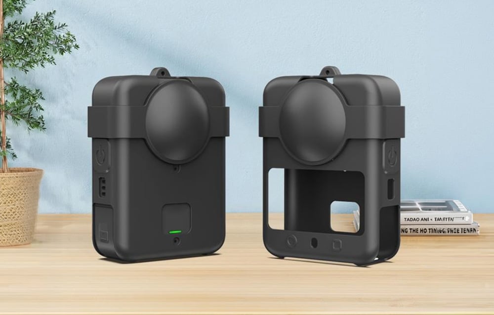 Puluz PU790B szilikon tok DJI Osmo 360 kamerához, fekete-3