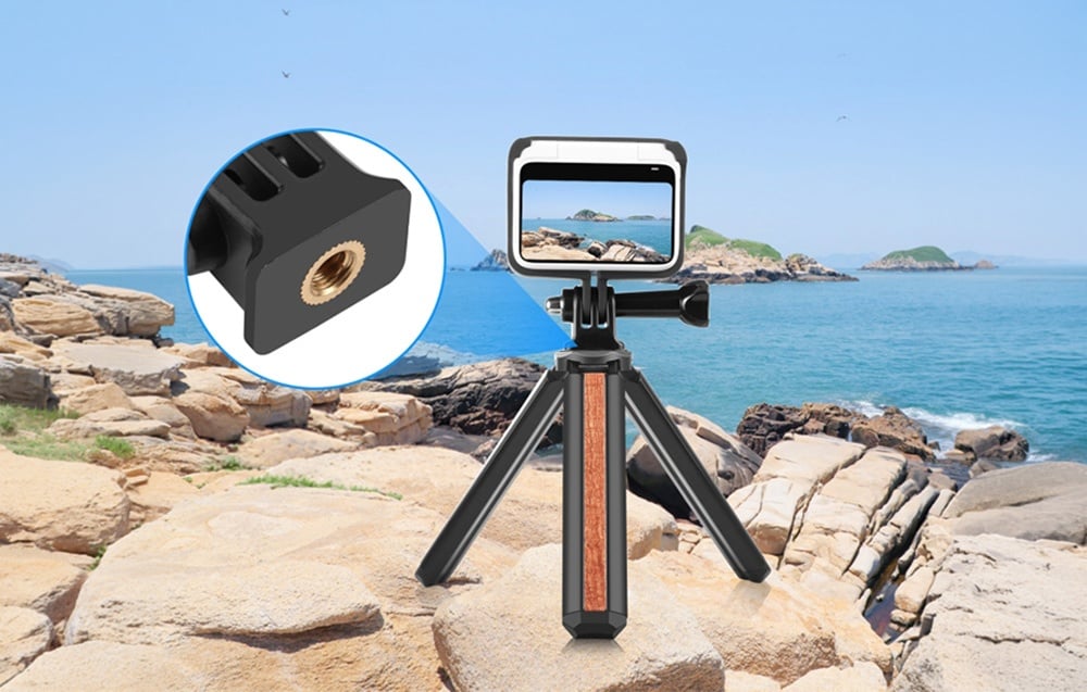 Puluz PU881B védőkeret Insta360 GO 3/GO 3S kamerához, fekete-1