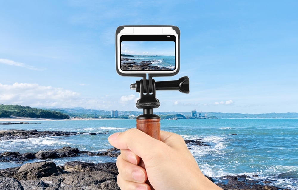 Puluz PU881B védőkeret Insta360 GO 3/GO 3S kamerához, fekete-3