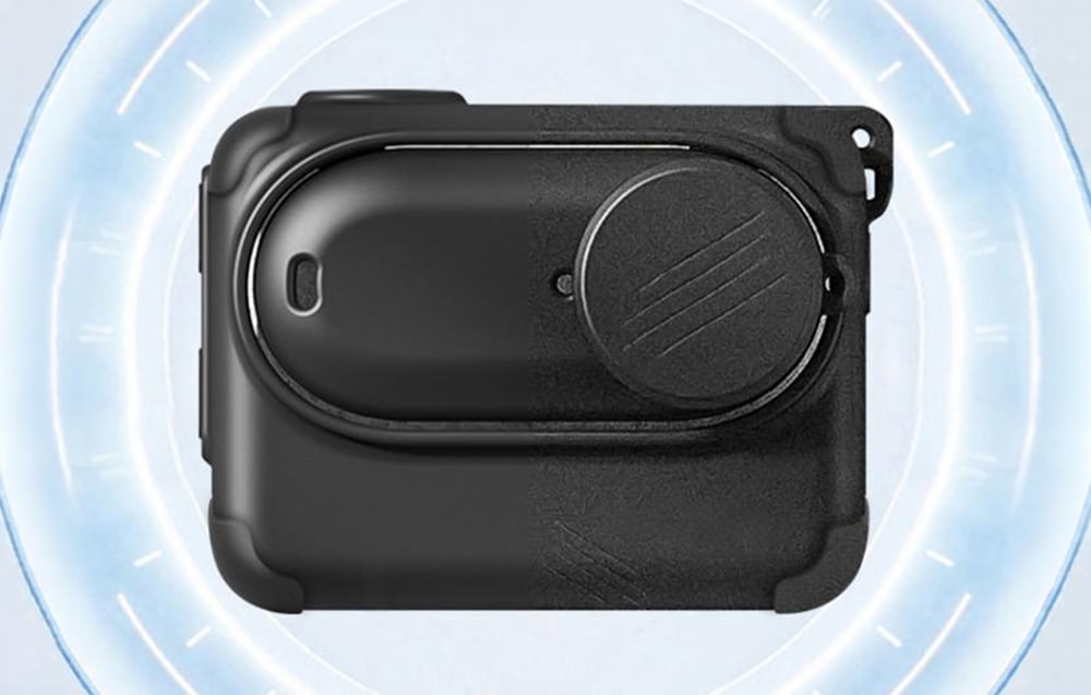 Puluz PU772B szilikon tok Insta360 GO 3S kamerához, fekete-3