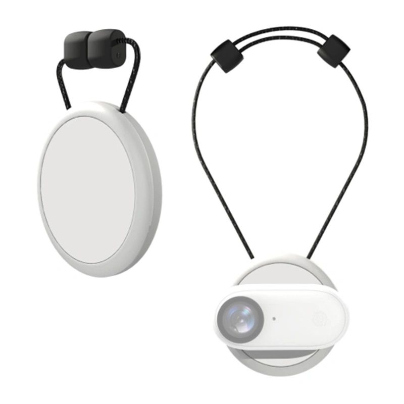 Puluz PU889W mágneses nyakpánt Insta360 GO 3/GO 3S kamerához, fehér-0