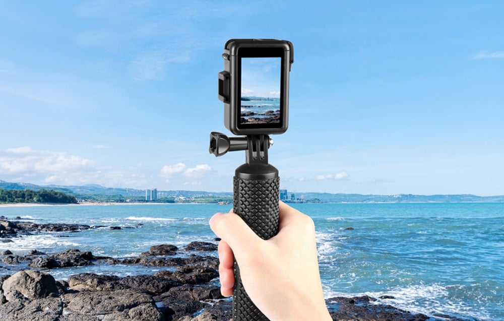 Puluz PU883B védőkeret DJI Osmo Action 5 Pro/4/3 kamerához, fekete-3