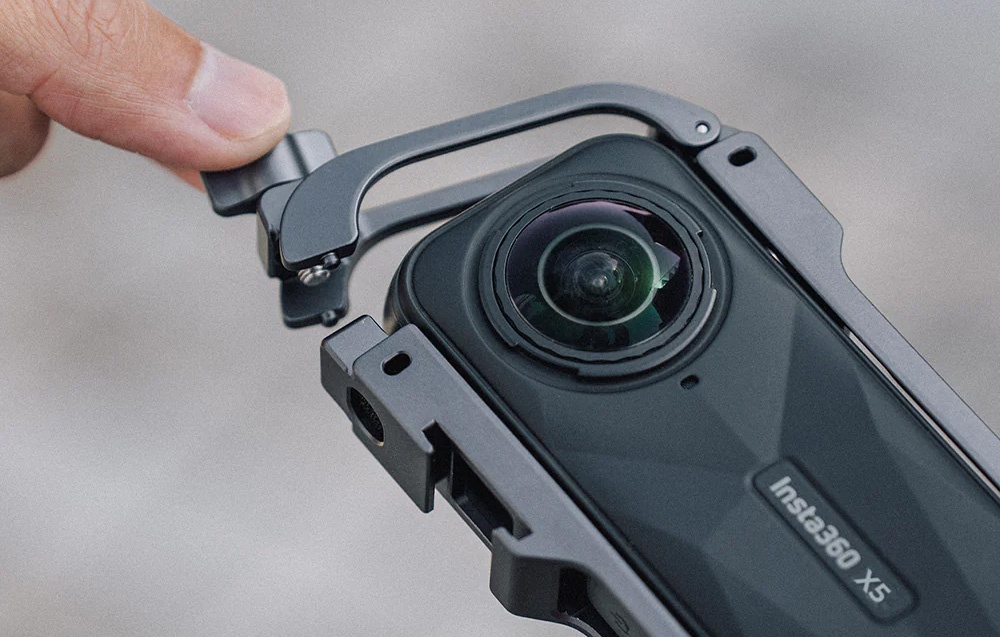 PGYTECH Insta360 X5 alumínium kamerakeret-4