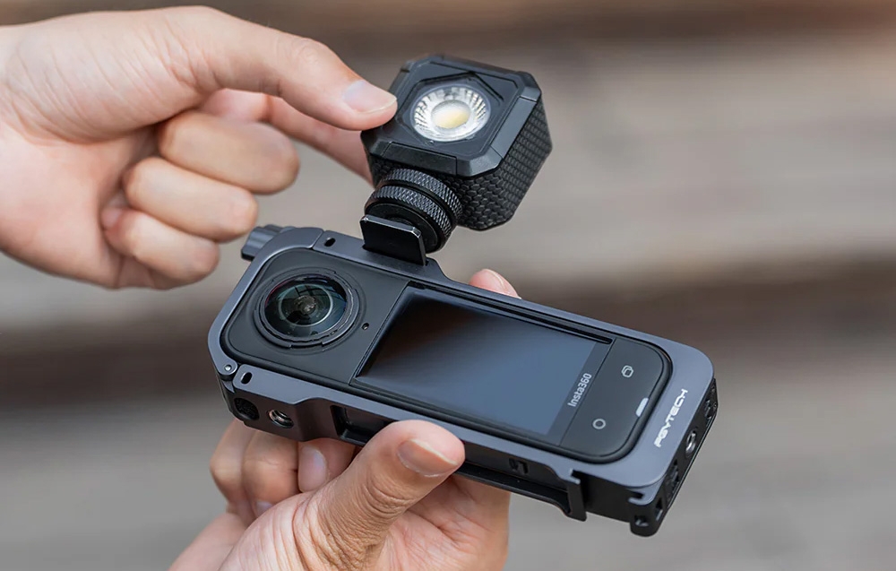 PGYTECH Insta360 X5 alumínium kamerakeret-5