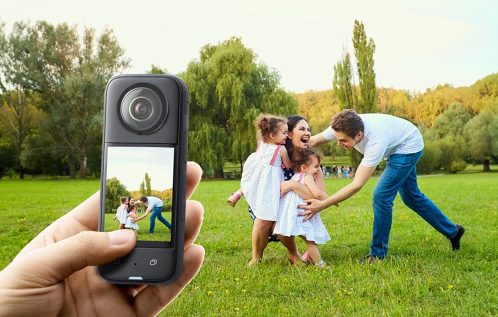 Lens guard Puluz Insta360 X3 (black)-1