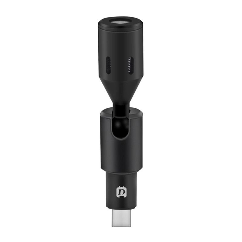 PULUZ PU425 1,5 m USB-C csíptetős mikrofon fekete-1