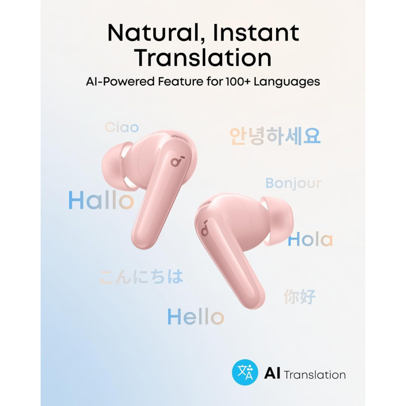 Anker Soundcore R60i, rózsaszín D1202G51 bluetooth fülhallgató-2