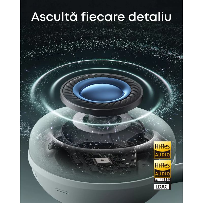 Anker SoundCore Space 2 Bluetooth fejhallgató, zöld (D1402G61)-2