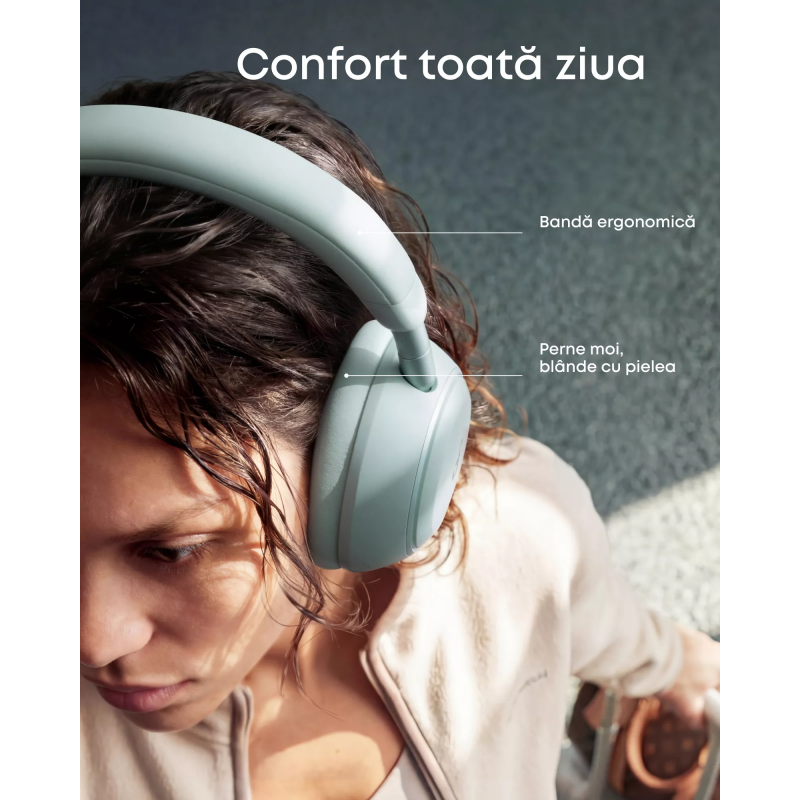 Anker SoundCore Space 2 Bluetooth fejhallgató, zöld (D1402G61)-3