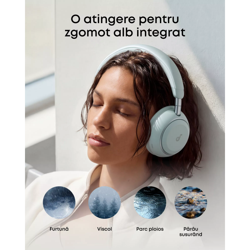Anker SoundCore Space 2 Bluetooth fejhallgató, zöld (D1402G61)-5