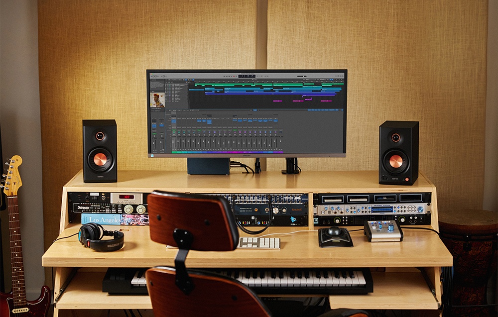 EDIFIER MR 4.5 aktív stúdiómonitor hangszórópár fekete-7