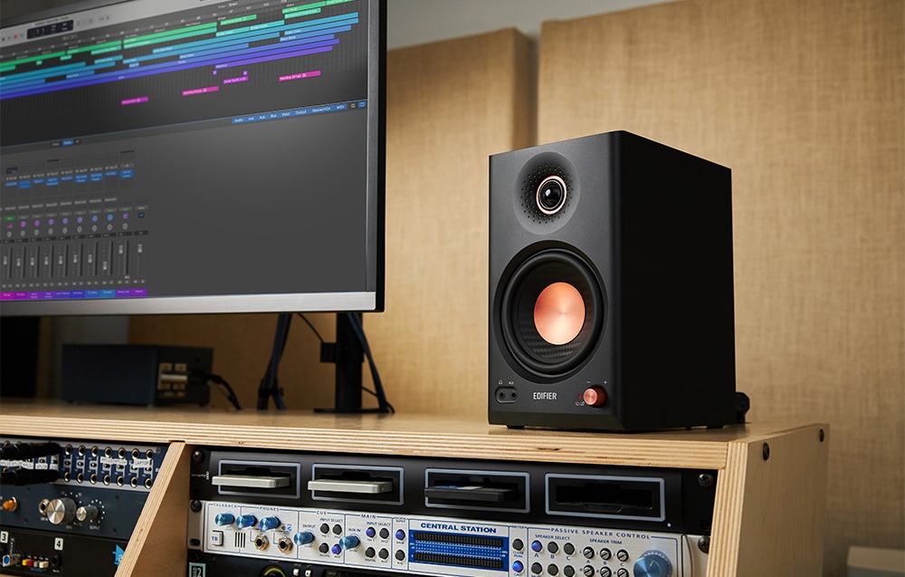 EDIFIER MR 4.5 aktív stúdiómonitor hangszórópár fekete-2