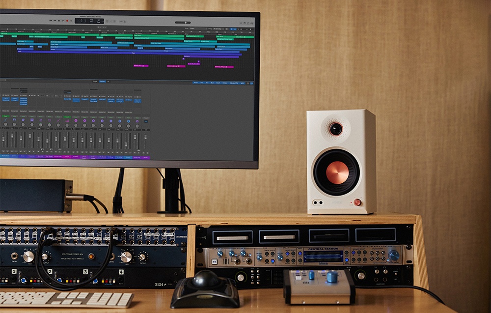 EDIFIER MR 4.5 aktív stúdiómonitor hangszórópár, fehér-7