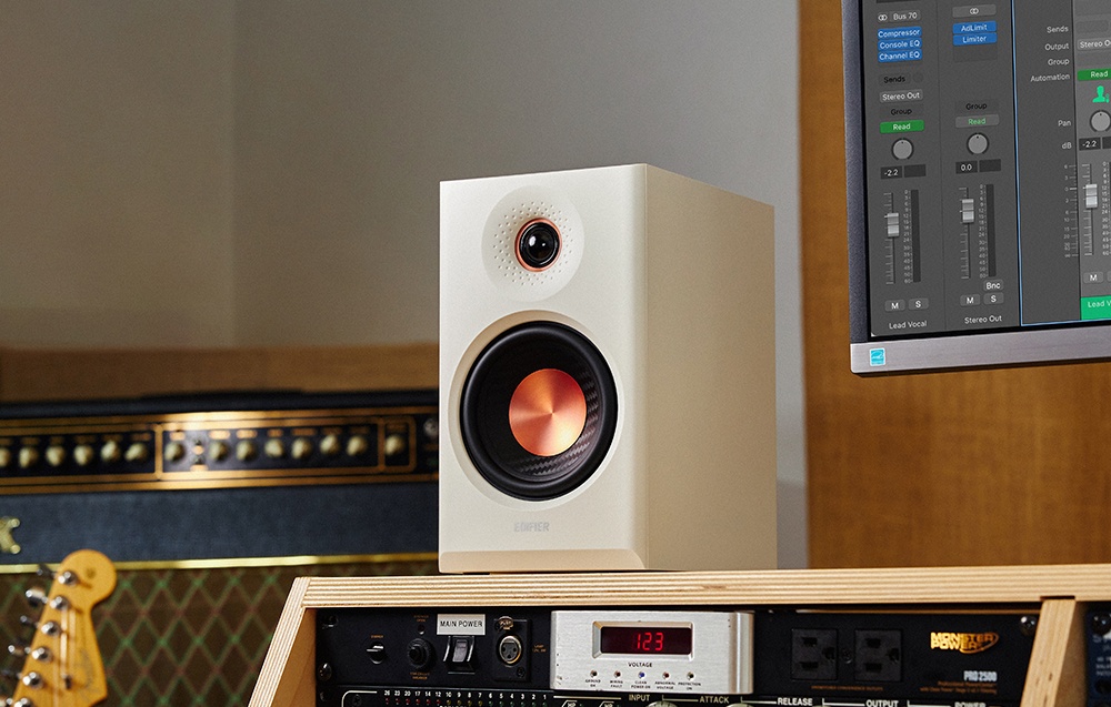EDIFIER MR 4.5 aktív stúdiómonitor hangszórópár, fehér-2