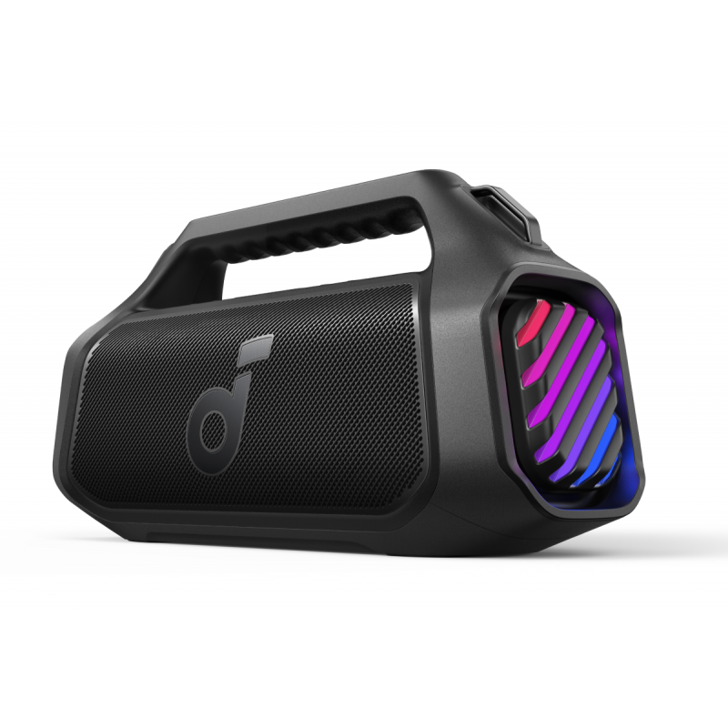 Anker SoundCore Boom 2 Plus New Version hordozható Bluetooth hangszóró, 140W, vízálló, fekete-0