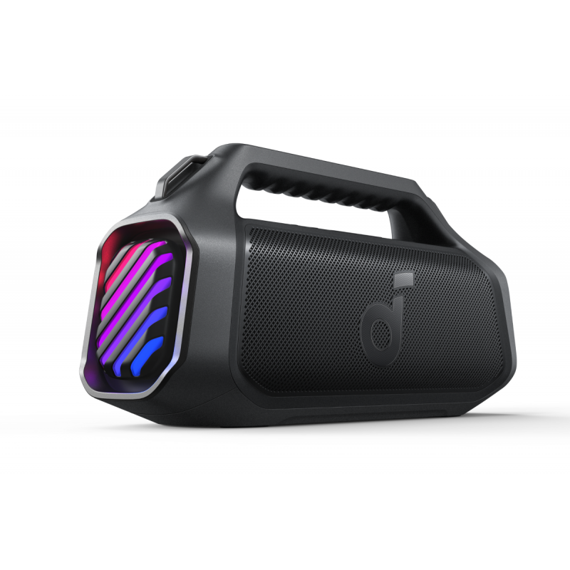 Anker SoundCore Boom 2 Plus New Version hordozható Bluetooth hangszóró, 140W, vízálló, fekete-2