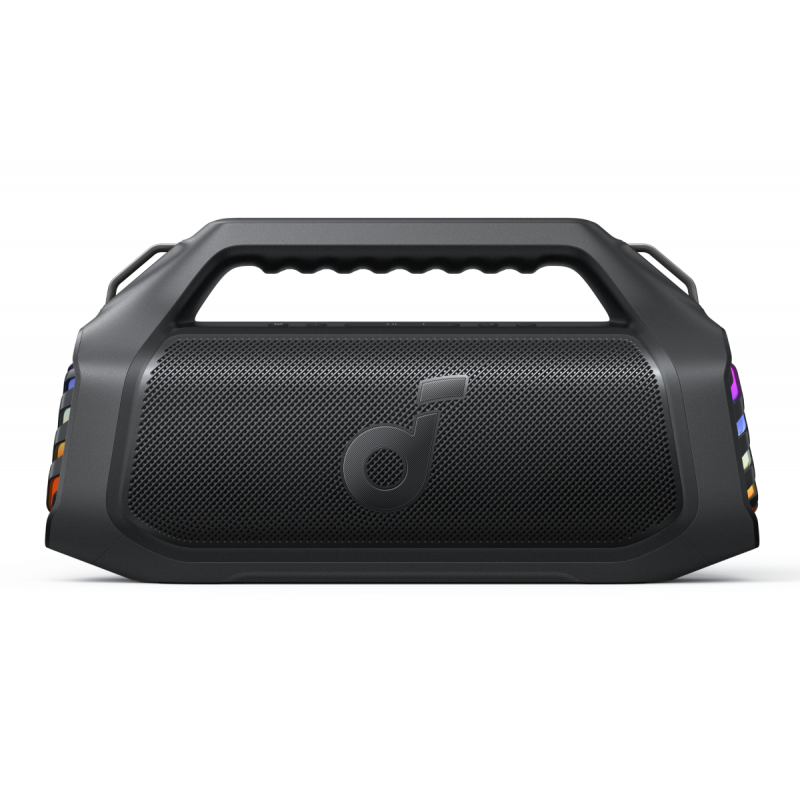Anker SoundCore Boom 2 Plus New Version hordozható Bluetooth hangszóró, 140W, vízálló, fekete-3