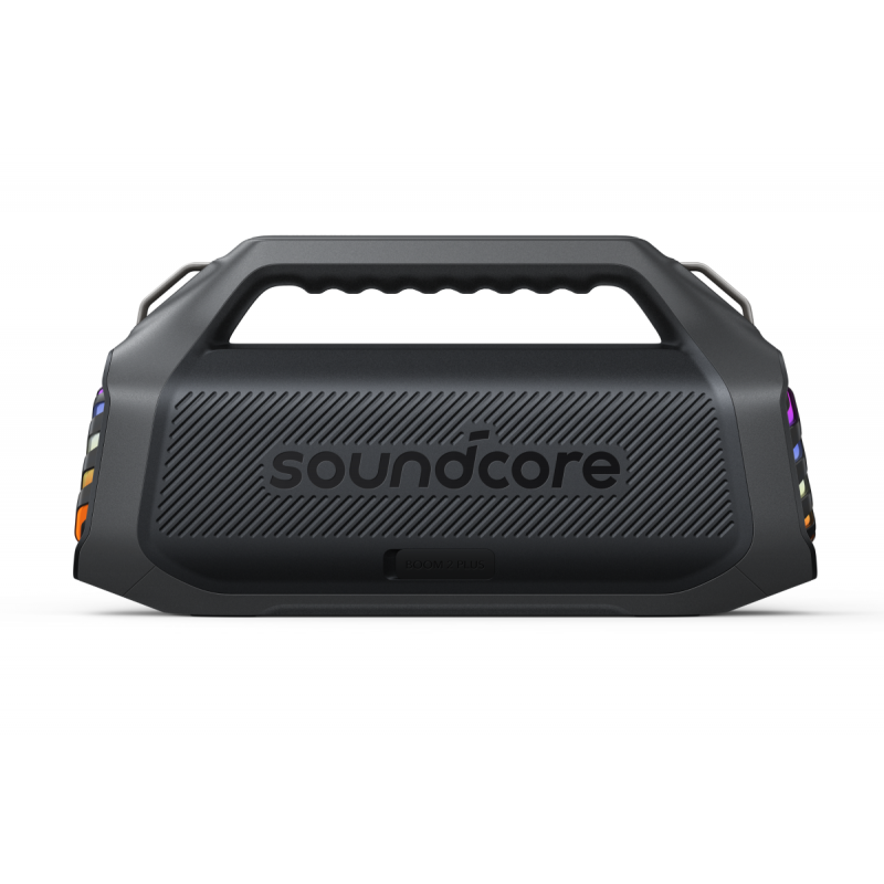 Anker SoundCore Boom 2 Plus New Version hordozható Bluetooth hangszóró, 140W, vízálló, fekete-4