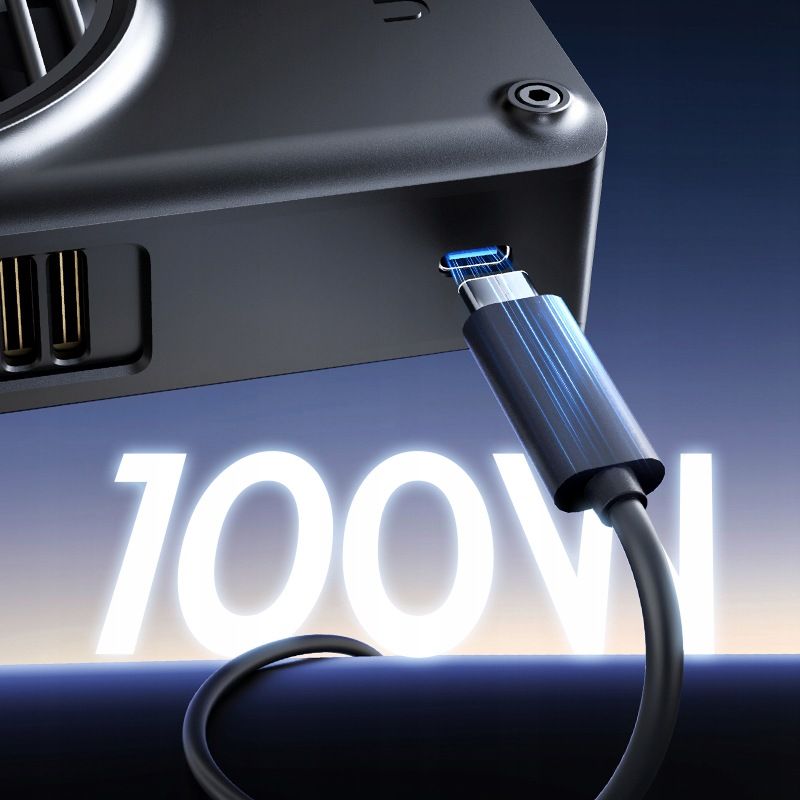 Ulanzi C01 COB LED videólámpa, 100W, Bi-Color, 2700-6500K, Mini Bowens, USB-C-5