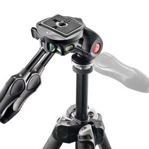 Manfrotto 3D fotófej, kompakt, behajtható karokkal (MH293D3-Q2)-4