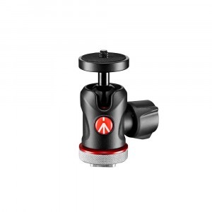 Manfrotto 492 gömbfej cseretalp nélkül, cold shoe csatlakozással (MH492LCD-BH)