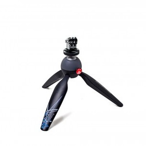 Manfrotto Pixi Xtreme Mini Tripod fekete színben, Gopro adapterrel (MKPIXIEX-BK)