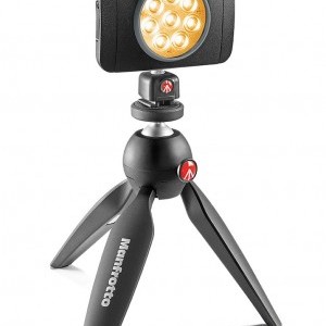 Manfrotto Lumimuse 8 led lámpa + kiegészítők fekete színben (MLUMIEMU-BK)-3