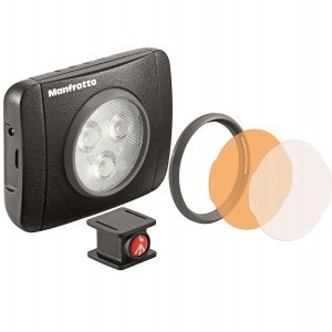 Manfrotto Lumimuse 3 led lámpa + kiegészítők fekete színben (MLUMIEPL-BK)