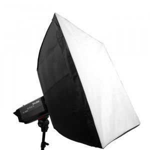 Bowens softbox 60x60cm alumínium gyűrű adapterrel