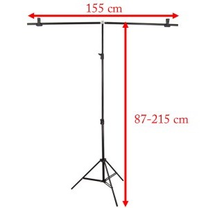 215/155cm portré háttértartó állvány (BMT200)-1