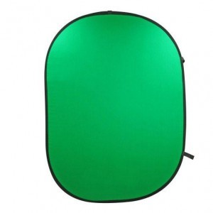 1.5x2m Chroma-key Green összecsukható zöld háttér