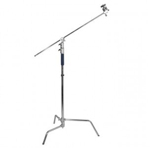 C-stand boom állvány 3m + 1.25m rozsdamentes acélból - 2db-6