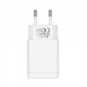 Forcell hálózati, fali töltő adapter USB type C kábellel 2.4A 3.0 gyorstöltés technológiával