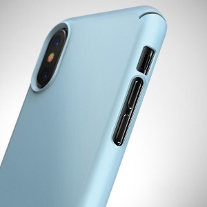 Ringke Slim Ultravékony  PC tok iPhone X kék