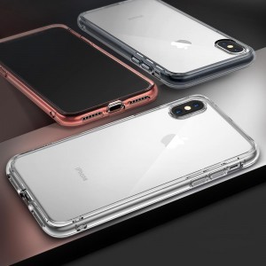 Ringke Fusion PC tok TPU kerettel iPhone X/XS pink színben