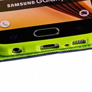 Flip tok Samsung S9 zöld