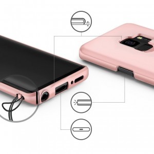 Ringke Slim Ultravékony PC tok Samsung S9 rózsaszín