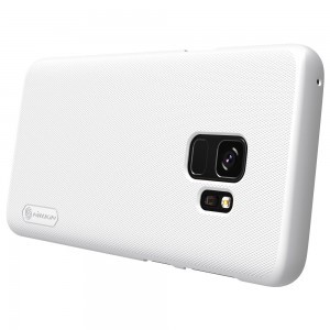 Nillkin Super Frosted Shield tok kijelző védővel Samsung S9 G960 fehér színben